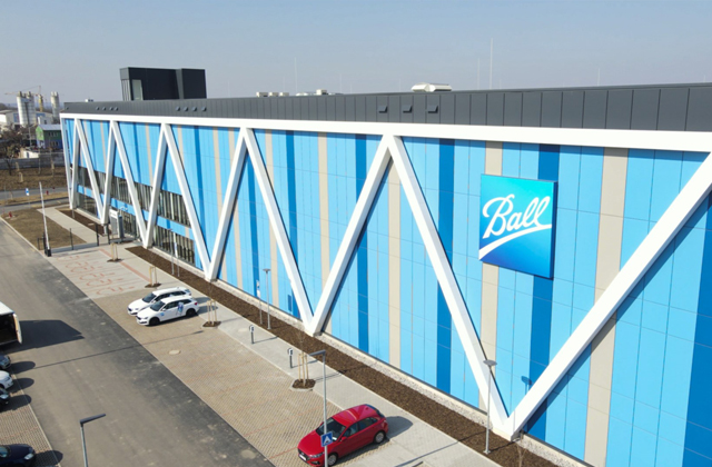 BALL – výroba recyklovatelných nápojových plechovek Plzeň