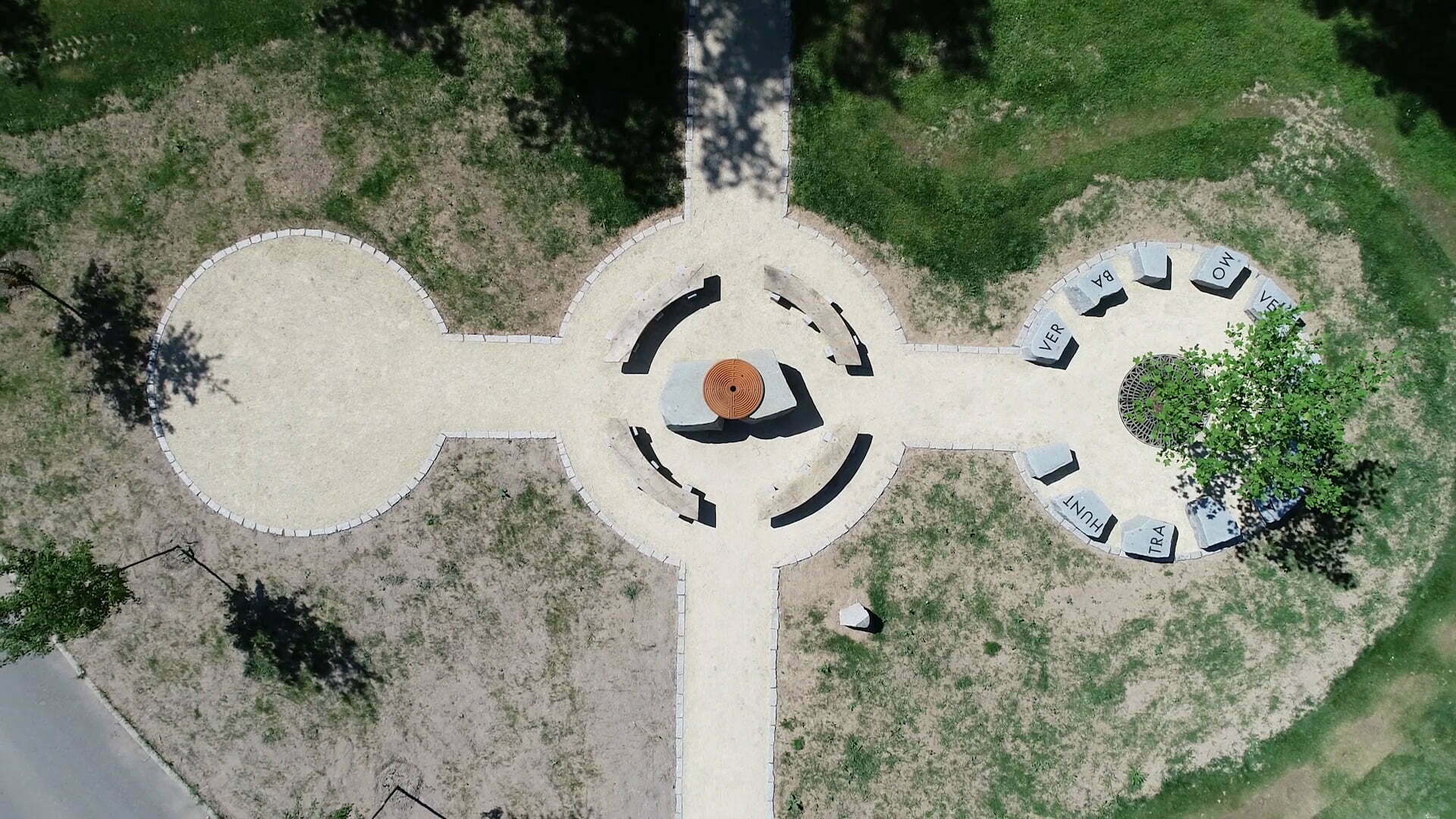 Úpravy Paškova parku Dýšina – Nová Huť