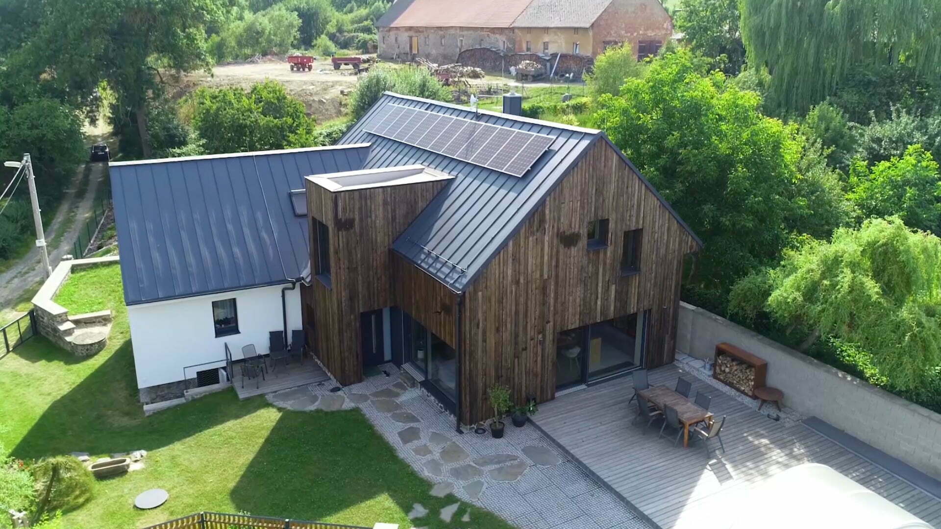 Přestavba rodinného domu u Klatov Klatovsko