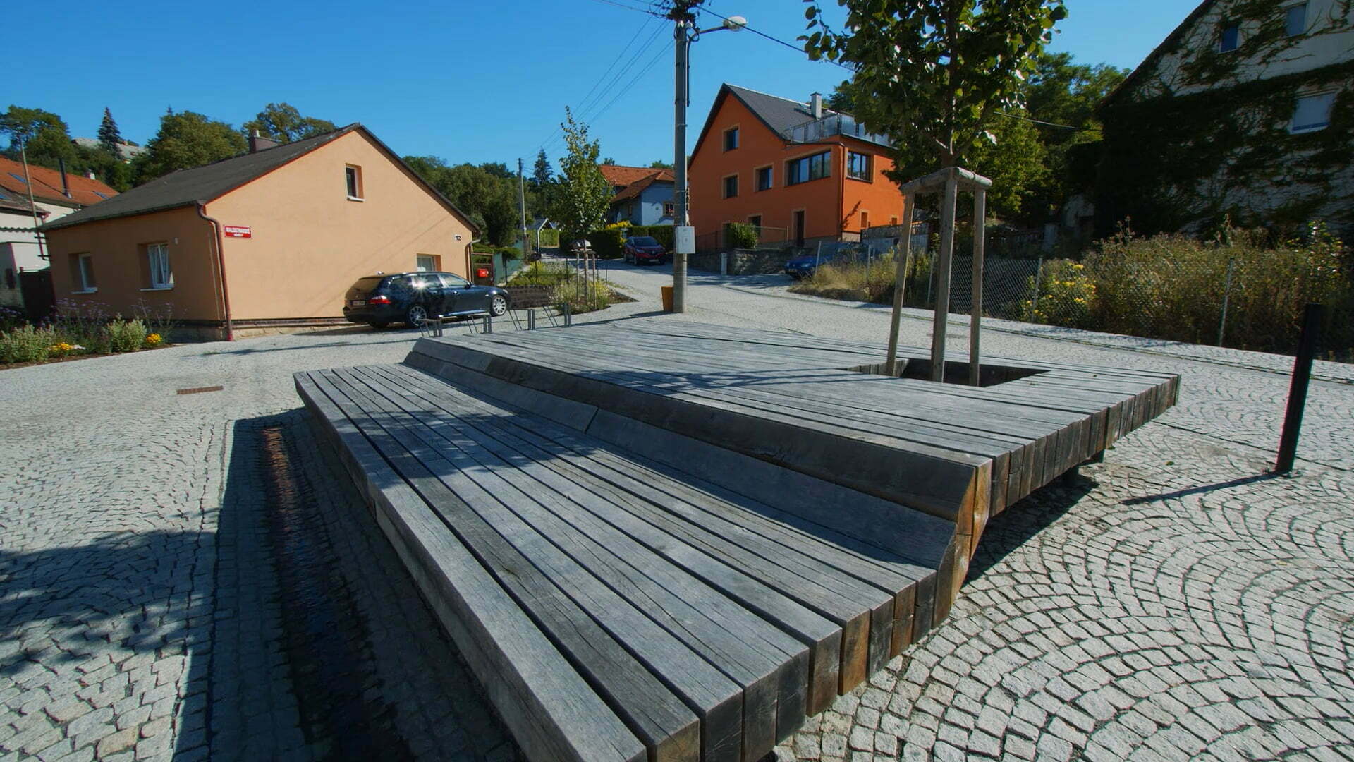 Rekonstrukce Malostranského náměstí Starý Plzenec