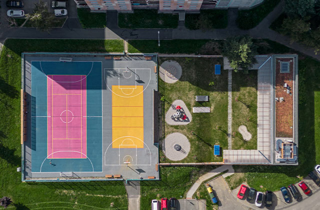 Vnitroblok Manětínská Plzeň