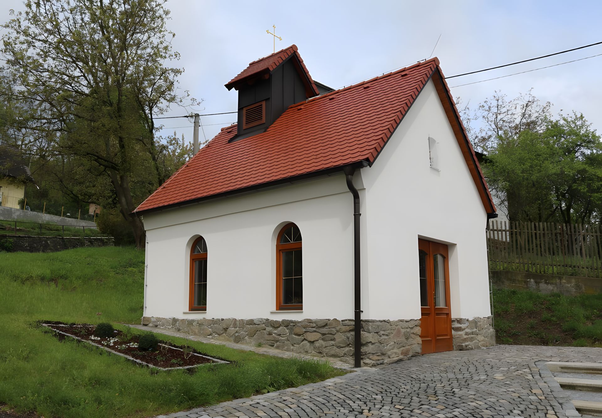 Rekonstrukce kapličky v obci Starec